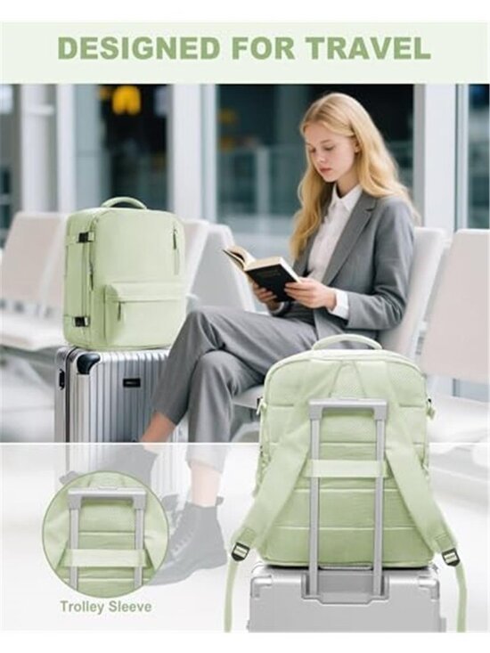 Travel Backpack Carry On Personal Item Laptop Bag Flight Approved Waterproof main image 4